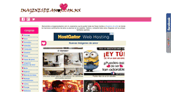 Desktop Screenshot of imagenesdeamor.com.mx